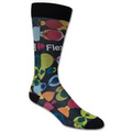 Full Color Sublimated Dress Sock